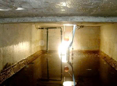 UNDERGROUND WATER TANK CLEANING