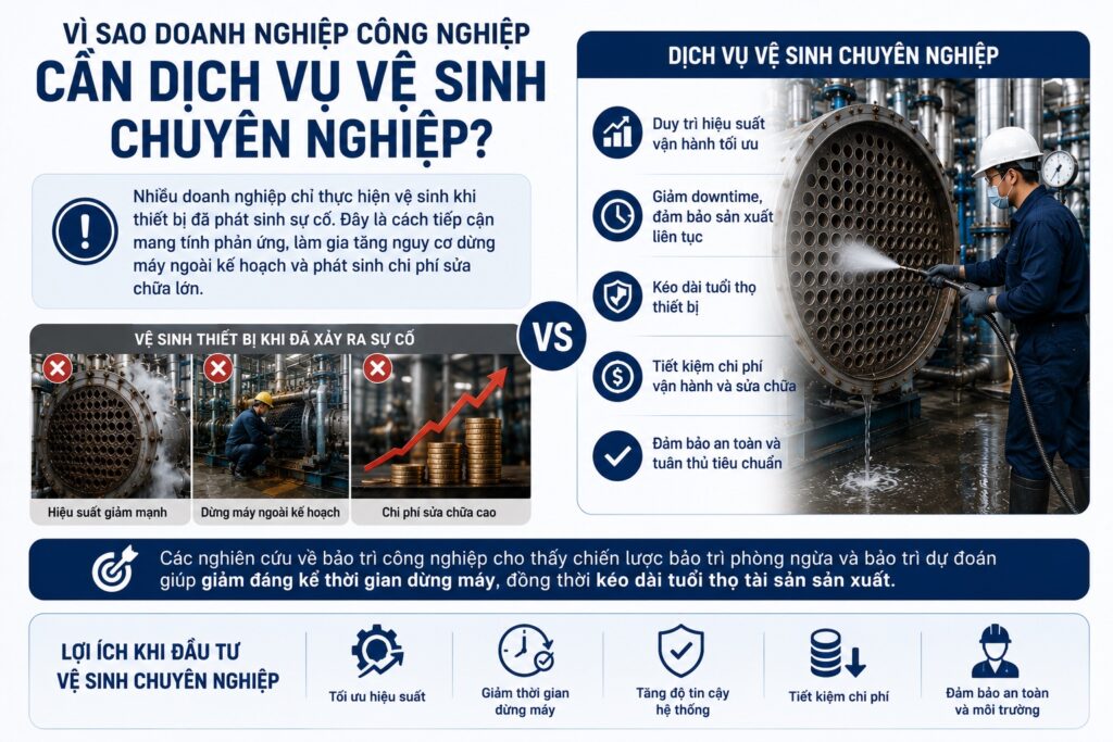 Dịch vụ vệ sinh công nghiệp TP.HCM