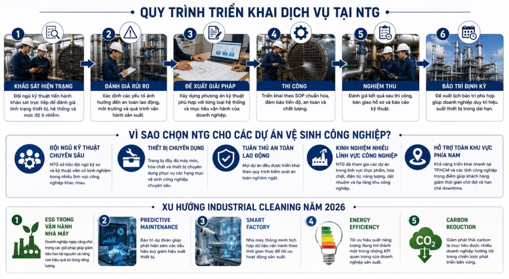 Quy Trình Triển Khai Dịch Vụ Tại NTG